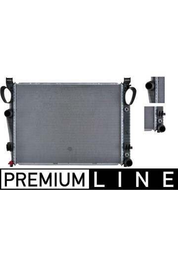 Kühlmittelkühler MB R230 SL