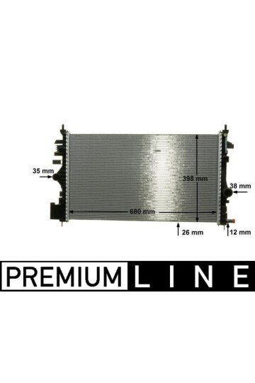 Kühlmittelkühler OPEL INSIGNIA