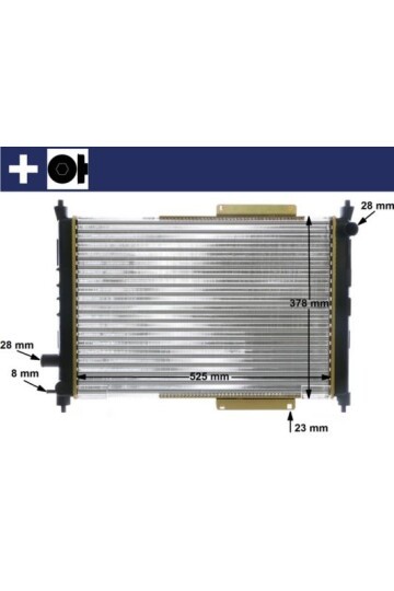 Kühlmittelkühler ROVER 400