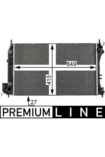 Kühlmittelkühler SAAB 9-3 2002>