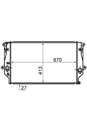 Kühlmittelkühler TOYOTA RAV4 III 2.2D-4D