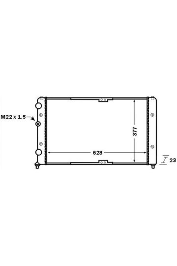 Kühlmittelkühler VW POLO V