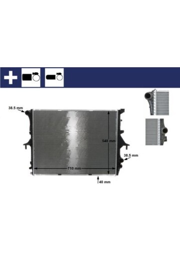 Kühlmittelkühler VW TOUAREG/ PORS. CAYENNE