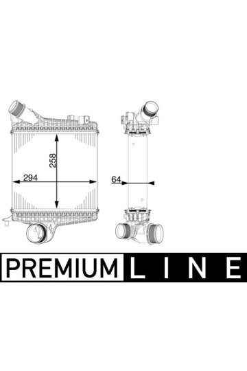 Ladeluftkühler AUDI Q7