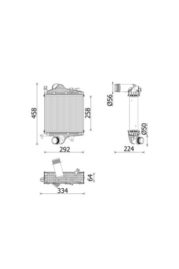 LADELUFTKÜHLER AUDI Q7