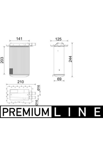 Ladeluftkühler AUDI S6 4.0 QUATTRO