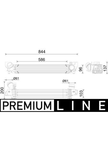 Ladeluftkühler BMW 2 ACTIVE TOURER