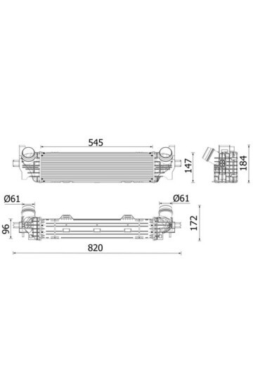 LADELUFTKÜHLER BMW 5