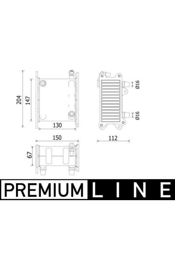 Ladeluftkühler BMW 7 F01.F02.G12