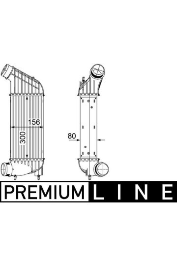 Ladeluftkühler CITROEN C8/JUMPER/PEUGEOT