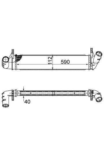 Ladeluftkühler DANCIA DUSTER 1.5DCI