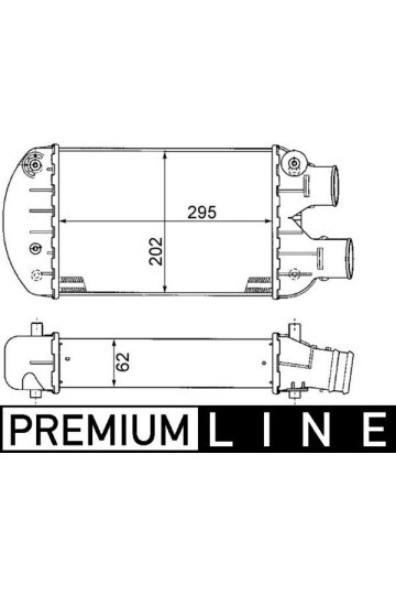 Ladeluftkühler FIAT BRAVO