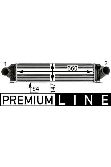 Ladeluftkühler FORD MONDEO IV. S-MAX