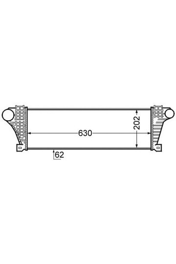 Ladeluftkühler IVECO DAILY I