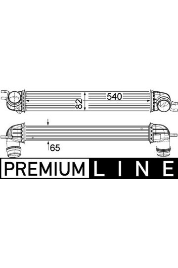 Ladeluftkühler MINI ONE D/ COOPER D
