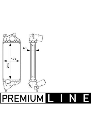 Ladeluftkühler MINI ONE DIESEL