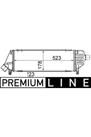 Ladeluftkühler NISSAN MICRA K12