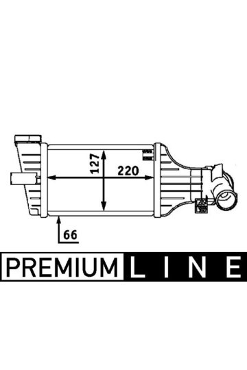 Ladeluftkühler OPEL ASTRA G / ZAFIRA