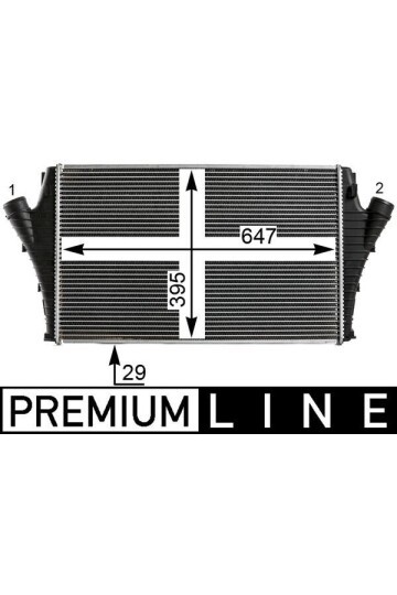 Ladeluftkühler OPEL VECTRA C