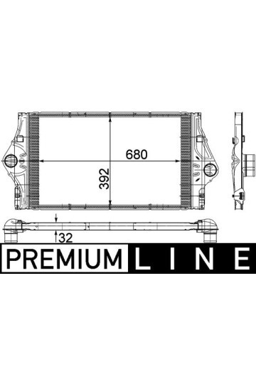 Ladeluftkühler RENAULT ESPACE / LAGUNA