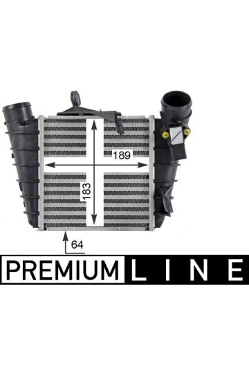 Ladeluftkühler VW POLO SEAT IBIZA