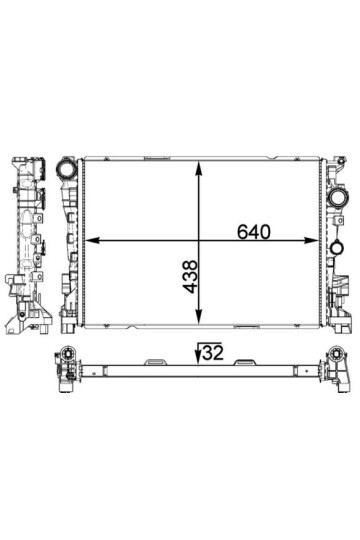 MOTOR SU RADYATORU MERCEDES AMG W204 S204 C204 C218 X218 W212 S212 R231 R172 C197 R197
