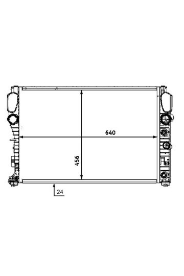 MOTOR SU RADYATORU MERCEDES M272 OM646 C219 W211 S211