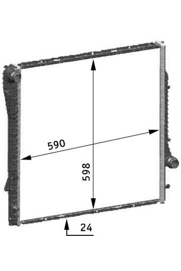 MOTOR SU RADYATORU OTM/SANZ BMW M54 M57 M62 E53 03>06