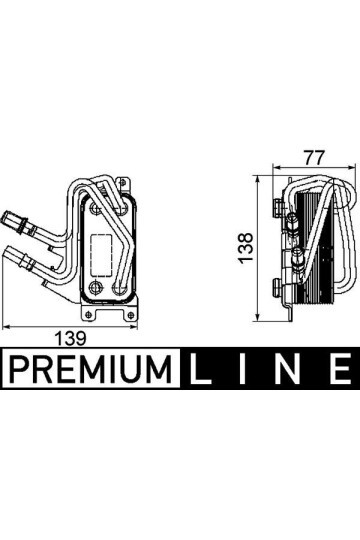 MOTOR YAG SOGUTUCU N73 B60 BMW E65 E66 03>08 PREMIUM LINE