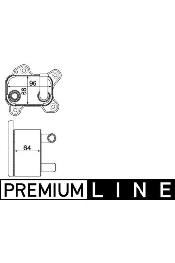 MOTOR YAĞ SOĞUTUCU RADYATÖRÜ OPEL CORSA C-COMBO C-MERIVA A 1.7 Y17DT-DTH-DTL