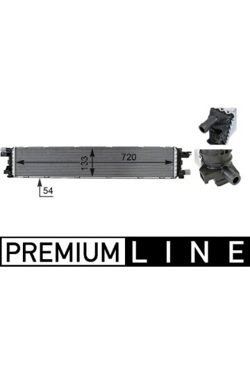 Niedertemperaturkühler AUDI A4/A5/Q5/A8