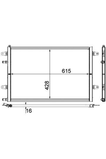 Niedertemperaturkühler AUDI A6