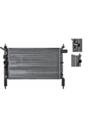 RADYATÖR BRAZİNG ASTRA F 93-98 1.4I-1.6I-2.0I KLİMASIZ OTOMATİK 525x320x26