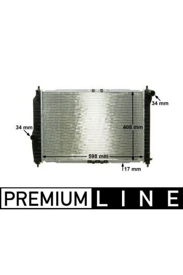 RADYATÖR CHEVROLET AVEO-KALOS AL/PL/BRZ 600x418x16