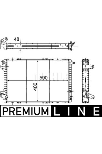 RADYATÖR RENAULT 19 I-II