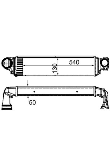 TURBO RADYATORU BMW E46 M47 M57