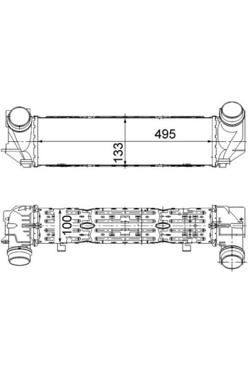TURBOSARJ RADYATORU BMW N20 F10 F11