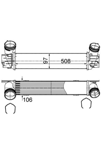 TURBOSARJ RADYATORU BMW N47 E81 E82 E87 E88 E90 E91 E92 E93 E84
