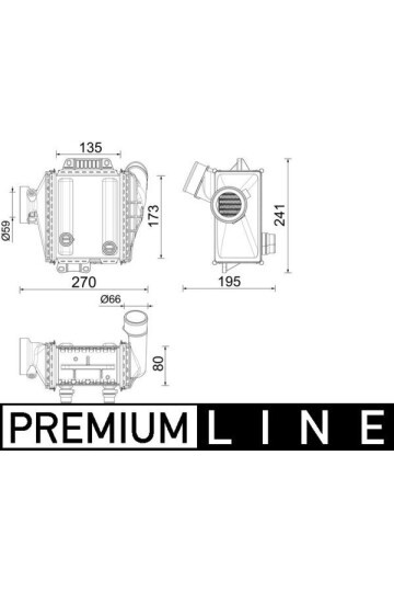 TURBOSARJ RADYATORU MERCEDES OM651 W205 S205 C205 A205 X253 C253 W222 R172