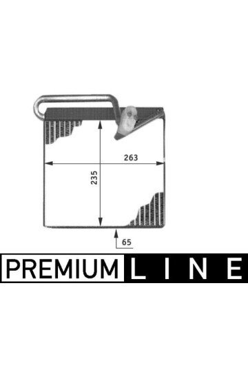 Verdampfer OPEL ASTRA G / ZAFIRA