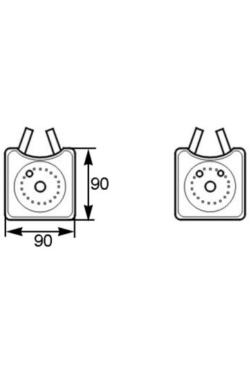 YAĞ SOĞUTUCUSU GOLF4-BORA-A3-TOLEDO 1.6-1.8 1997-2004 AKL-BFQ-AGU-AGN-BGU-BSE