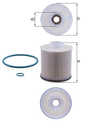 YAKIT FİLTRESİ RENAULT CLIO V 19> CAPTUR II 20> KANGOO III 23> 1.5dCi K9K EURO 6