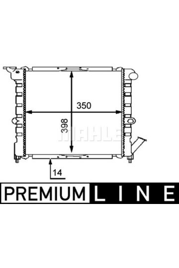 RADYATÖR RENAULT 9- 11- RAP- SUP 5